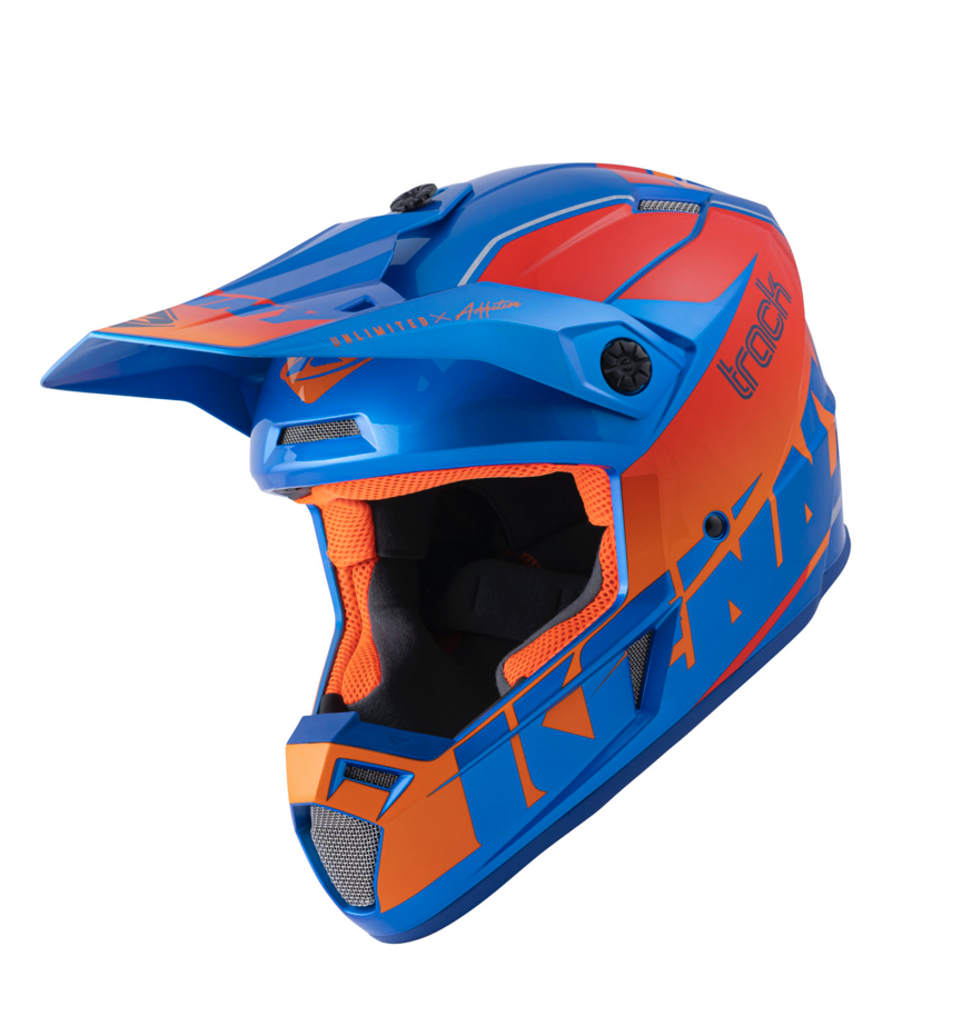 casque KENNY Track Blue Red